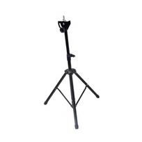 8inch Dumb Drum Stand Drummer Practice Pad Musical Instrument Lightweight Extended Height black