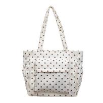 Large-capacity Tote Bag for Commuting, Single-shoulder Handbag white