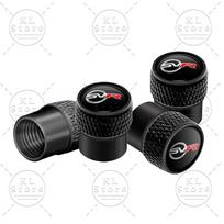 SV SVR Logo Car Tire Valve 4pcs Wheel Tire Valve Stem Dust Cap Cover For Discovery Freelander Land Rover Range Rover Evoque L322 XS2