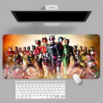 Kamen Rider Mouse Pad Mat Desk Mat With Pad Gaming Accessories Prime Gaming XXL Keyboard Pad Padding Mat 30x80x0.2cm