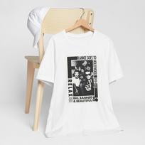 Frankie Goes To Hollywood Relax T-Shirt: Big, Banned & Graphic Tee M white
