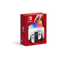 Nintendo Switch OLED Model White HEG-S-KAAAA Console with Enhanced Display and Joy-Con Controllers