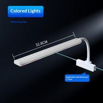 Reguliuojamas LED akvariumo šviestuvas su gooseneck, itin ryškūs diodai gėlavandeniams, sūriavandeniams, akvaskapingui A2 one size