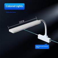 Reguliuojamas LED akvariumo šviestuvas su gooseneck, itin ryškūs diodai gėlavandeniams, sūriavandeniams, akvaskapingui A1 one size