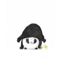 Cute Cartoon Animal Black White Colors Panda Posters Prints Canvas Printing Wall Art Picture for Living Room Home  Gifts 21X30CMNo Framed black