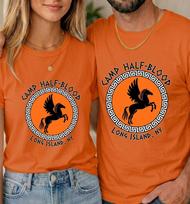 Camp Half Blood T-Shirt Book Day Lover Long Island Costume Mn Kids Xmas Gift Tee 150 black