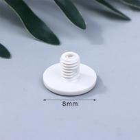1 vnt. Skėčio Kepurėlių Pakeitimas Sulankstomo Skėčio Plastikinis Antgalis Remonto Dalys 6 mm 8 mm Skėčio Antgalio Apsauga A2 white