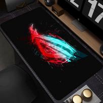 Asus Rog Mause Pad Anime Mouse Mats Gaming Computer Desk Mat Mouse Carpet Pc Accessories Gamer Mouse Pad Speed Rubber Mat 300x600x2mm black