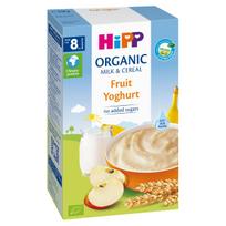 Hipp Organic Milk-Cereal Porridge, Fruit, Yogurt, After 8 Months Of Age 250 250 g
