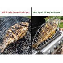 Roasting Fish Grilling Bbq Grill Basket Vegetable Folding Handle Nonstick Outdoor Barbecue Cookware Tool Mesh Bbq Cooking Grills one size