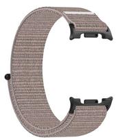 Band for Samsung Galaxy Watch 8 44mm 40mm Classic 46mm Nylon Loop Sports Breathable Correa Bracelet Galaxy Watch8 Strap Galaxy Watch 8 40mm gray