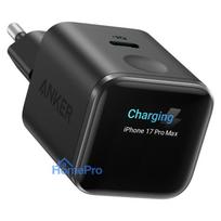 ANKER Nano Charger 45W GaN Charger 1x USB-C ActiveShield 5.0 Touch Sensor iPhone SmartDisplay Recognition Black