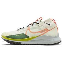 Nike React Pegasus Trail 4 GORE-TEX 'Coconut Milk Cactus Green' (Unisex) Coconut Milk / Light Silver / Cactus Green / Safety Orange Running Shoes 40.0 beige