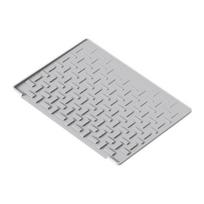 Yousheng Drain Mat Checkered Four-Fold Silicone Draining Mat with Slope Anti-Slip Dishwasher Safe Quick Water Drainage Kitchen Drying B