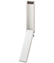 Yamazaki Magnetic Folding Door x x Smart Easy 2486 Stopper, White, Approx. W4.5 D9.5 H28cm, Design, Installation,
