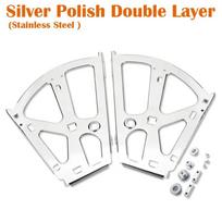 1PCS Shoes Drawer Cabinet Hinge Cabinet Hinge Rack Metal Accessories Stainless Steel Foldable Shelf Fitting 1 Layer