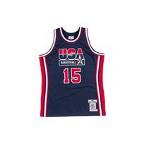 Mitchell Ness Authentic  Team Usa 1992 Magic Johnson  jersey AJY4GS18413-USANAVY92EJH S