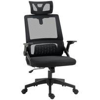Office Chair Desk Chair Office Chair, height-adjustable, 1 headrest, 60 x 61 x 121.5 cm, Black 60 x 61 x 121.5 cm