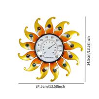 Decorative Thermometer for Outdoor Use, Ideal The Garden, As A Gift, Women, Wall
