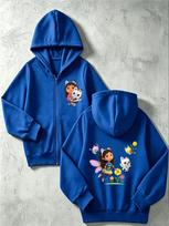 Gabby namelio nuotykiai su užtrauktuku Hoodie Vasarinis Mielas Animacinis Crewneck Berniukams Mergaitėms 3-14 160 blue