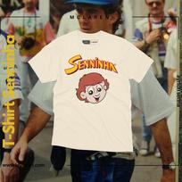 Senninha Tee Unisex Short Sleeve Shirt S-5XL 3XL white