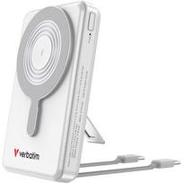 Verbatim Power Bank Charge n Go Silver – 10000mAh magnetiskā pārnesē 32273V