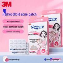 3M Nexcare Invisible Hydrocolloid Acne Patches - Random shipment of new and old packaging shells white