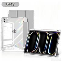 Case For iPad 5 6 7 8 9 10 11 Air 11 13 inch /Mini 6th 7th Gen / Pro 11 12.9 (3rd/4th/5th/6th Gen) Crystal Clear with Pen Holder iPad mini 6 7