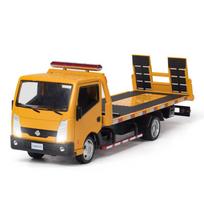 1/32 Nissan lydinio Eismo kelio gelbėjimo vilkiko automobilio modelis Metalinis inžinerinio priekabos sunkvežimio modelis Simuliacinis garsas ir šviesa Vaikų dovana geltona