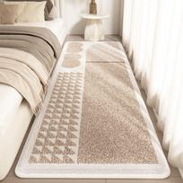 Sustorintas kritimą stabdantis kilimėlis grindims, skirtas miegamajam, balkonui ar svetainei 40x120 cm (Imitation Cashmere)