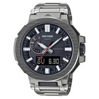 Casio Pro Trek Men's Resin 100M Water Resistant Digital Alarm Quartz Watch PRX-8001YT-7 balta