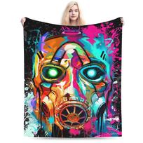 borderlands 4 game  Blanket Flannel  Relax Soft Throw Blanket for Sofa Quilt 30x40in black