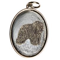 Polish Lowland Sheepdog, PON, Valee Sheepdog II – Necklace with a dog, pendant for a dog mom | Art-Dog sidabras