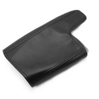 Soft Microfiber Leather Armrest Cover For Chevrolet Malibu 2013 2014 Car Center Control Armrest Box Cover Trim juoda