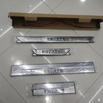 Nissan New X-Trail LED Door Sill Scuff Plates: Anti-Scratch Welcome Pedals with Lights With Lights 4-Piece Set [Wide] 14-19 X-Trail