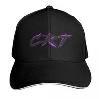 80s Vaporwave Crt Baseball Cap Casual Daily Wear Quick Dry Performance Cotton Twill Breathable black