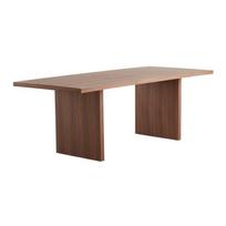 Valgomojo stalas iš riešutmedžio 90x210 cm Aspelund – Jotex