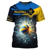 Volleyball T-Shirt For Men Women New In Oversized Sport Tshirts For Volleyball Team Gift For Volleyball Players S black