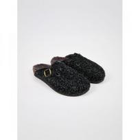 BoSabo Men S Suede Clog Charcoal 42 black