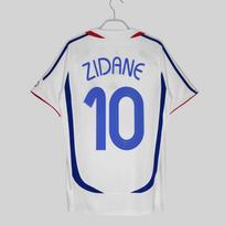 2006 France Away Retro Jersey Zidane 10 Henry 12 Football Shirt Adult Male Team Sports XL