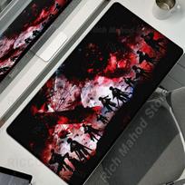 Anime Attack on Titan XXL Desk Mat Large Black White Mouse Pad Gamer Computer Mousepad Gaming Laptop Keyboard Mouse Mats Carpet 300x700x2MM