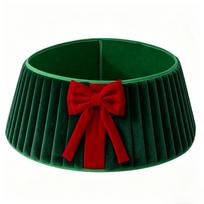 Folding Christmas Tree Skirt Strip Design Christmas Tree Base Protector  Farmhouse 16.93x25.59x9.84 in