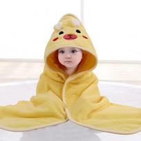 Super Soft Toddler Thin Bathrobe Highly Absorbent Baby Blanket Infant Bath Towel  Newborn geltona