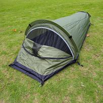 Backpacking Tent Outdoor Camping Sleeping Bag Tent Lightweight Single Person Tent gray