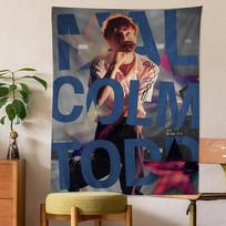Singer M-Malcolm Todd Anime Tapestry Hanging Tarot Hippie Wall Rugs Dorm Wall Hanging Sheets 150X200CM