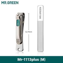 MR.GREEN Nagų kirpimo žirklutės Nerūdijančio plieno lenktas ašmenų kirpimo įrankis Pirštų nagų žirklutės Pjaustytuvas Manikiūro įrankiai Trimeris su nagų dildėmis