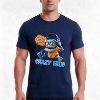DJ Crazy Frog  TShirt Summer Casual Cotton Tee Oversized Streetwear Tops Vintage Graphic Print Loose Fit Short Sleeve 3XL black