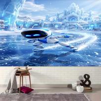 1pc Astro Bot Tapestry, Living Room, Bedroom, Office, Party Decor, Ideal Festive Gift 130cmx150cm