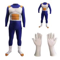 Vyriški Vegeta KELNAITĖS Vaikams Suaugusiems Cosplay Kostiumas Super Saiyan Berniukams Jaunimui GOKU Kelnaitės Helovino Šliaužtinukas Bodis Šventinis Apsirengimas Fit 190-200cm tall blue