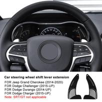 Car Steering Wheel Shift Lever Extension for Jeep Grand Cherokee 2014-2020 Dodge Durango 2014-2023 Dodge Charger 2015-2023 E10 Challenger 15-23